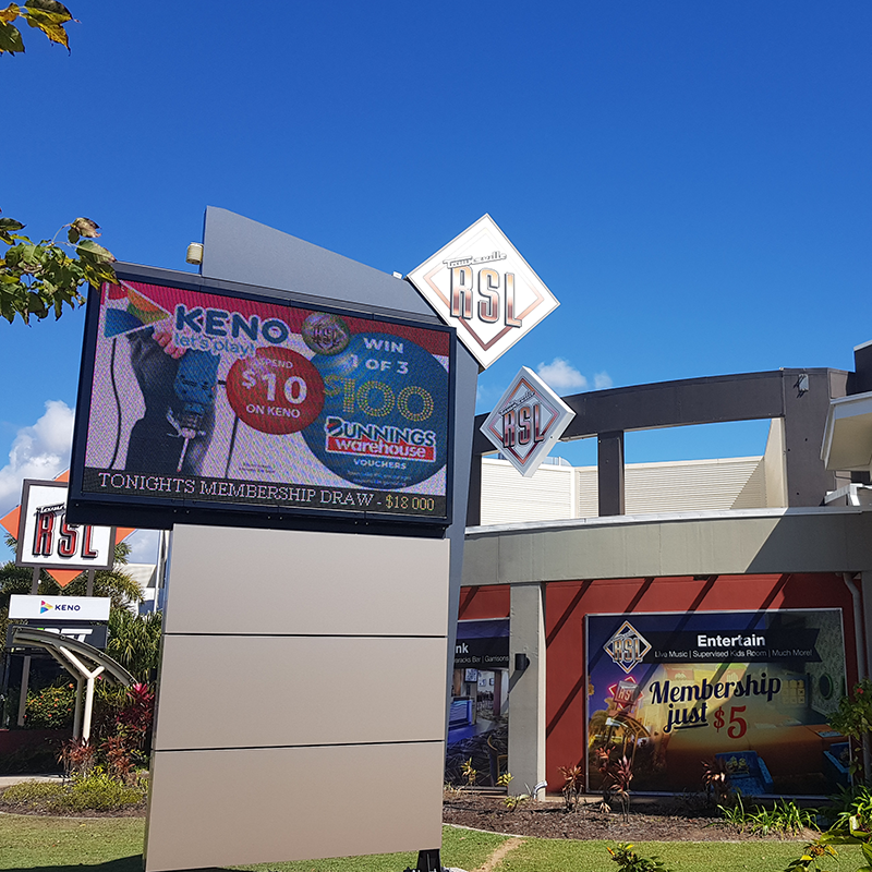 Digital LED Signs | Townsville signs | Queensland Signage Solutions